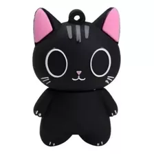 Memoria Usb De 64gb Diseño Forma Figura De Gato Animado