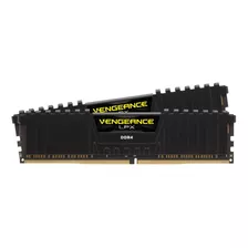 Memoria Ram Vengeance Lpx Gamer Color Negro 16gb 3600mhz