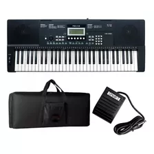 Teclado Revas Roland Kb 330 Com Capa E Pedal Sustain