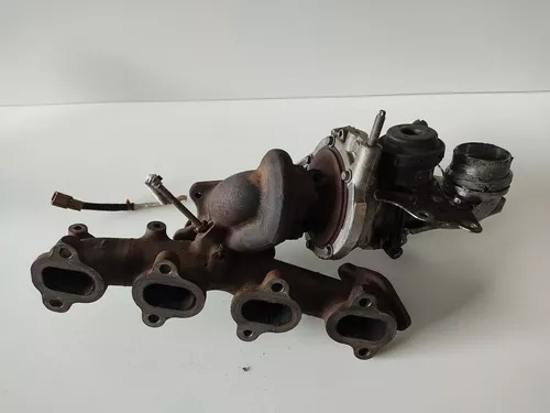 Coletor Com Uma Das Turbinas Da Nissan Frontier 2.3 17 A 22