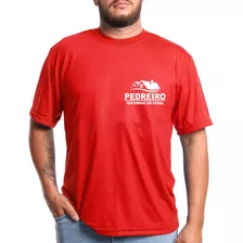  Camiseta Pedreiro Uniforme Trabalho Manga Curta Malha Fria
