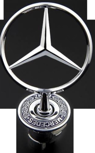 Emblema Cofre Compatible Mercedes Benz Cromo Foto 5