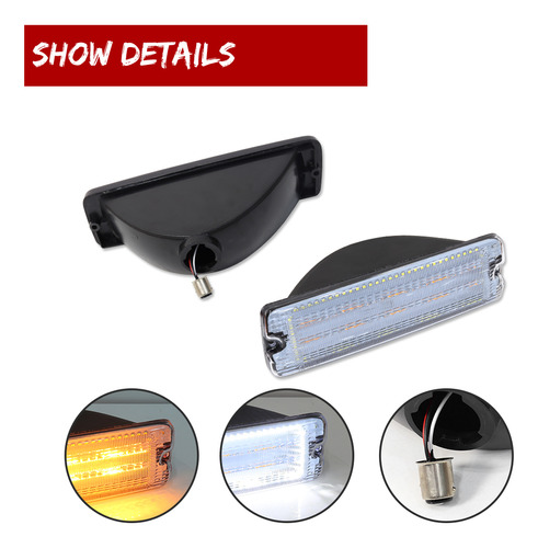 Luz De Seal Led Drl Para Dodge D150/w150 250 350 Ect Foto 6