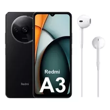 Xiaomi Redmi A3 Dual Sim 128gb 4gb Ram Preto Fone Brinde