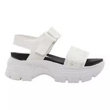 Sandalias Mujer Plataforma Alta Mujer Moda Verano Blanco Kim