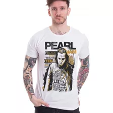 Camiseta Pearl Jam Bandas De Rock Moda Masculina Música