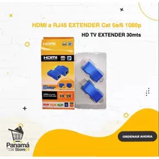 Hdmi A Rj45, Extender Cat 5e/6 Marca: Hd Tv Extender