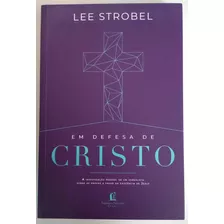 D6579 - Em Defesa Da Cristo De Lee Strobel - Livro De Fundo 