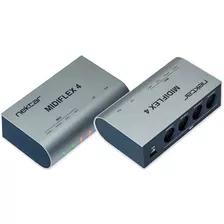 Midiflex 4 Nektar Interface De Áudio Midi Usb Placa De Som Cor Preto 110v/220v