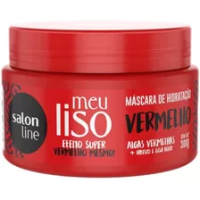 Máscara De Hidratação Meuliso Super Vermelho Salon Line 300g