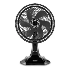 Ventilador De Mesa Turbo 30cm Bvt30 60w Preto Britânia 220v Diâmetro 30 Cm Quantidade De Pás 6