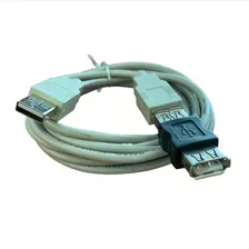 Cable Prolongador Alargue Usb Macho - Hembra 2 Metros