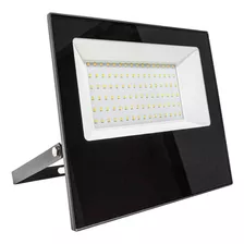 2x Refletor Led 100w 3000k Alta Potência Compacto St1870