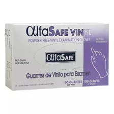 Guantes Vinilo T.m Caja X 100und.siliconado