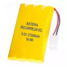 Bateria 9,6v 2700mah Para Carrinhos De Controle Aa Tamya