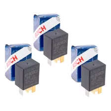 Pack X3 Mini Relay Bosch 24v 30a 5 Pines Rele