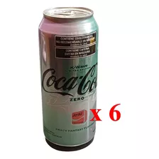 Lata Coca Cola Zero K-wave Edicion Limitada X 6 Unid 473ml