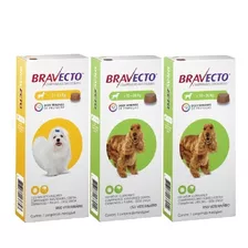 Bravecto Combo ( 1 ) 2 A 4,5 Kg ( 2 ) 10 A 20 Kg