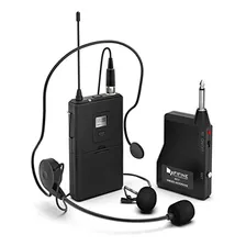 Sistema De Micrófono Inalámbrico Con Auriculares