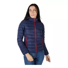 Campera Mujer Inflable Capucha Desmontables M47