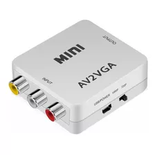  Adaptador Av Vga Conversor Av Rca Para Vga - Envio Imediato