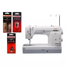 Janome 1600p-qc Maquina De Puntada Recta Y Kit