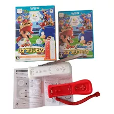 Mario Vs Sonic Edición Exclusiva Japón Con 2 Wii Motion Plus