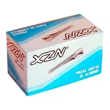 Xzn Caja Picos Pinzas Cortas De Aluminio Peluqueria X 100