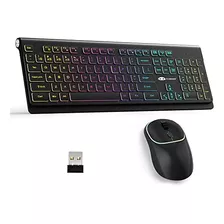 Magegee V650s Combo Teclado Inalámbrico Y Mouse, 2.4g Tamaño