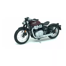 Miniatura Moto Triumph Bonneville Bobber - 1:18 - Burago