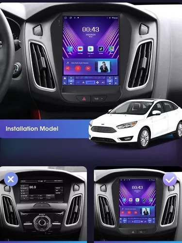 Estereo Ford Focus 12 19 Tesla Pantalla Android Radio Wifi  Foto 3