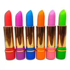 Venta Mayorista De Labiales X 12 Unidades Acabado Labial Mágico Color Caja X 12