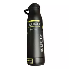 Zulu Ace Botella De Agua De Acero Inox 24 Oz, Color Negro