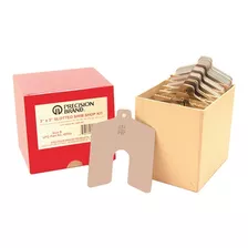 Kit De Cuñas Metalicas Shim 2 X 2 Precision Brand 80 Pcs 