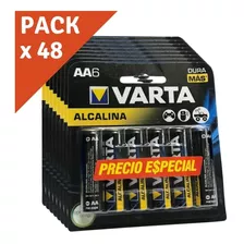 Pack Pilas Alcalinas Aa Varta 6 Und