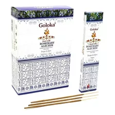 Incenso Goloka Alecrim Massala Ayurvedico 1cx - 12 Caixinhas