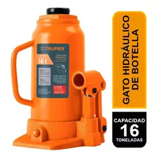 Gato Hidraulico T. Botella 16 Ton Truper 14820