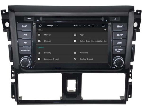 Android Toyota Yaris 2017 Dvd Gps Wifi Bluetooth Radio Touch Foto 5