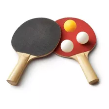 Kit Tenis Mesa 2 Raquetes 3 Bolas Ping Pong Jogo Brinquedo