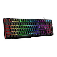 Teclado Para Juegos Con Cable Rgb, Chonchow Rainbow, Teclado