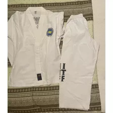 Traje Dobok Taekwondo Itf Talle 5. Niño. Sin Cinturon 