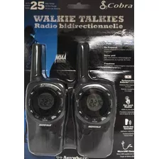 Cobra Sh360 Walkie Talkie 25 Millas 22 Canales Radio De Emer