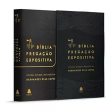 Bíblia Pregação Expositiva Ara Hernandes Dias Lopes Preta