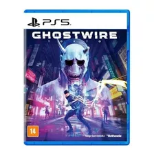 Jogo Ps5 Ghostwire Tokyo Mídia Física Novo Original Lacrado