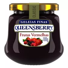 Geléia Queensberry Classic Frutas Vermelhas Em Vidro Sem Glúten 180 G