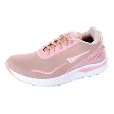 Teniz Zeuz Jogging 86kx-a Branco/rose/rose