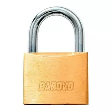 Candado De Bronce 40 Mm Barovo 3 Llaves Premium - Insei