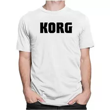 Camiseta Camisa Korg Piano Teclado Instrumentos Musicais 