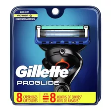 Repuesto Gillette Maquina De Afeitar 5 Proglide X8 Unidades