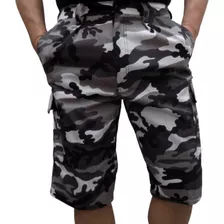 Bermudas Camufladas Urbano Reforzadas Rockería Que Sea Rock 